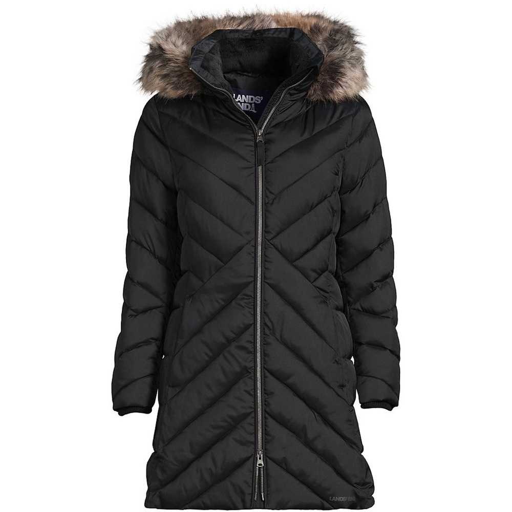 NWT Lands’ End Women’s Insulated Plush Lined Winter Coat